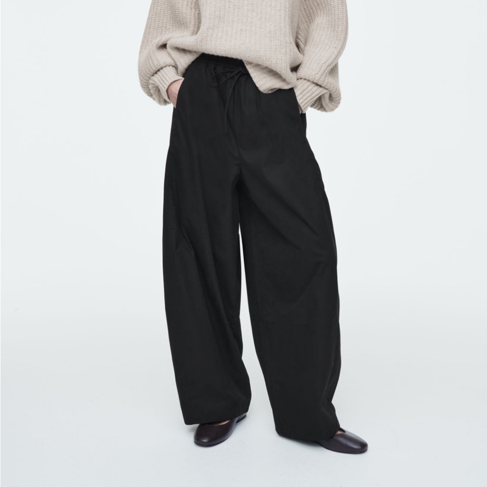Cos Elasticated Barrel Pants